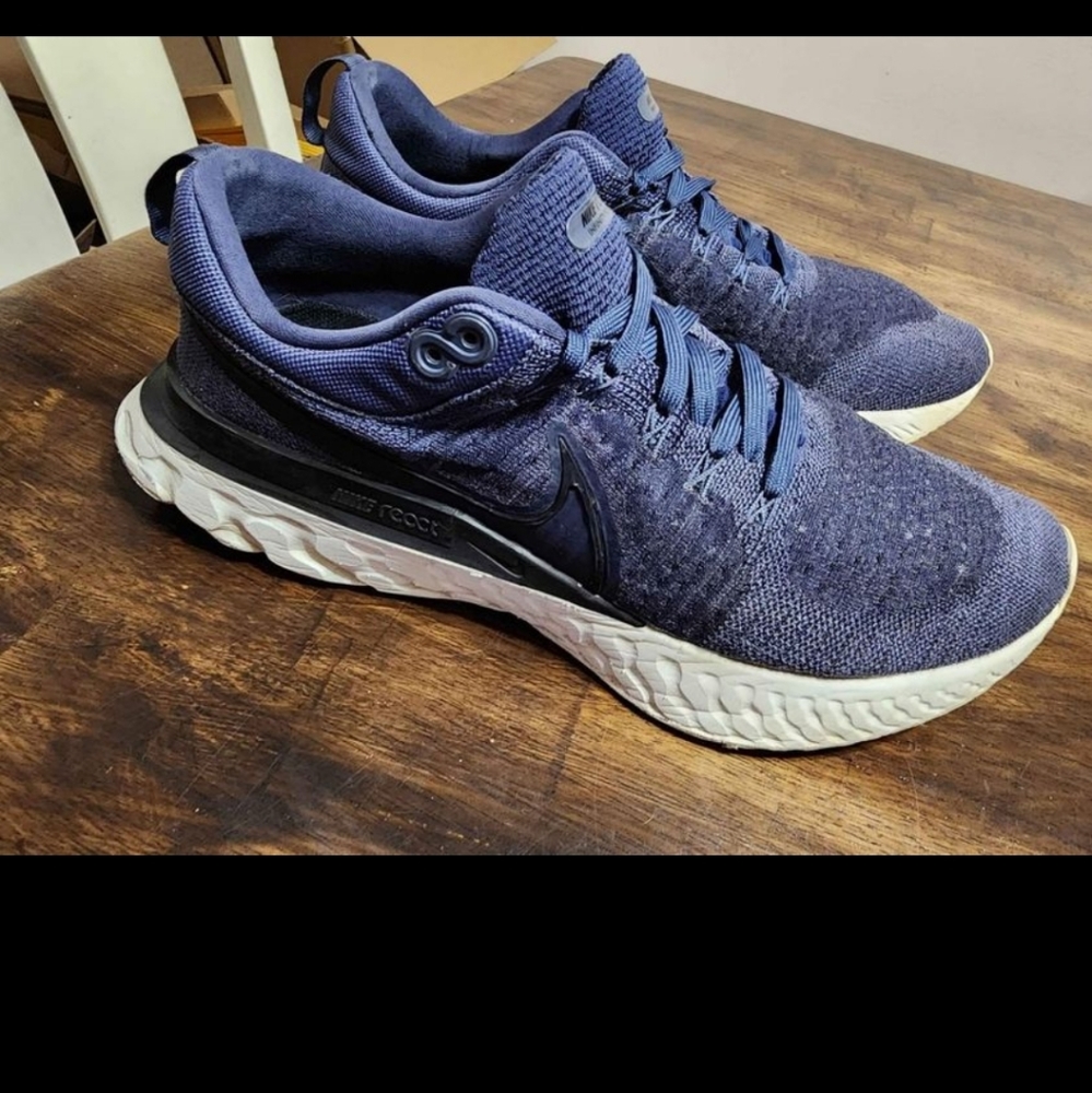 Nike React Infinity Run FK2 Flynit Thunder Mens Size 13 - Picture 3 of 10